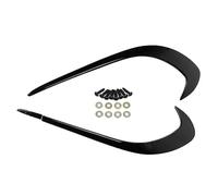 Spoiler Anteriore Auto 6PCS Paraurti Anteriore Sotto Splitter Spoiler Canard Lama D'aria Per A Class W176 A180 A200 A220 A250 AMG A45 2016 2017 2018