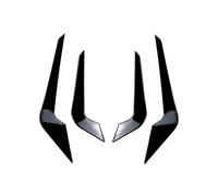 Spoiler Anteriore Auto Per BMW Serie 2 Per M2 F87 2016-2021 Paraurti Anteriore Auto, Adesivi Per Spoiler Laterali E Prese D'aria Labbro Diffusore(Nero lucido)