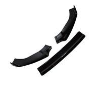 Spoiler Anteriore auto Per Ford Per Fiesta MK8 ST Per ST-line 2017-2019 2020 2021 Pre-LCI Paraurti Anteriore Auto Diffusore Spoiler Splitter ABS Nero Lucido Bodykit Tuning Paraurti Anteriore(Gloss B