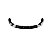 Spoiler anteriore auto VTSGBLS per Mercedes per Benz W176 LCI A180 A200 A250 Standard 2013-2015, Nero Lucido / Effetto Carbonio, ABS