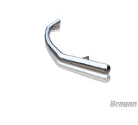 Spoiler Anteriore Barra Per Opel Mokka 2013+ Cromo Paraurti Spinta Mento Guard