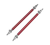 Spoiler Anteriore Barra Supporto Per Tirante E Splitter Per Paraurti Anteriore Universale Per VW Per Golf 6 MK6 Per GTD Per GTI 2009-2013 Per Rline(20cm Red)