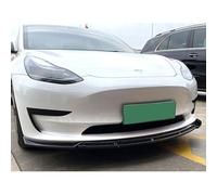 Spoiler anteriore compatibile con Tesla Model 3 2017-2024 (ABS nero lucido)