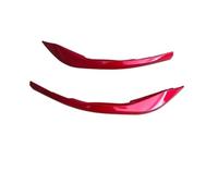 Spoiler Anteriore Copertura Protettiva Per Fendinebbia Labbro Diffusore | Anteriori Migliori Offerte Per Telaio Wind Gauge Spoiler Laterale Per VW Golf 8 MK8 Per GTI Per Line(C Red)