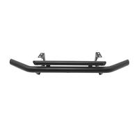 SPOILER ANTERIORE DOPPIO IN ACCIAIO NERO PER NISSAN NAVARA D23 NP300 15-21