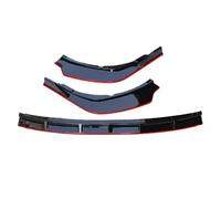 Spoiler Anteriore Inferiore Per Camry 2021 2022 Kit Di Protezione Per Carrozzeria Diffusore Spoiler Deflettore Parte Esterna Paraurti Anteriore Labbro Mento(Red Line)