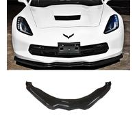 Spoiler anteriore inferiore verniciato nero lucido Stage 2 adatto per Corvette C7 Z06 Stingray 2014-2019