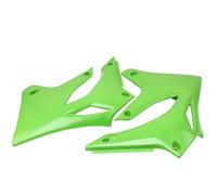 Spoiler Anteriore Moto Alettone Moto Coperture di Protezione per Piastra di carrozzeria Anteriore e Posteriore del Serbatoio, Coppia Adatta per Kawasaki KLX250 KLX300 1993-2007(Green)