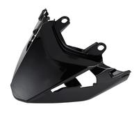 Spoiler Anteriore Moto Alettone Moto Motorrad Hinten Sitz Schwanz Licht Obere Abdeckung Verkleidung Gugel Fit für Honda CBR500R 2019 2020 2021 2022(Black)
