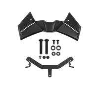 Spoiler Anteriore Moto Downforce Naked Frontali Ala Per MT-09 MT 09 2024 2025 Carenatura Spoiler(Nero)