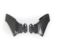 Spoiler anteriore moto Per CBR650R Per CB1000RR Per CBR600RR Per CBR250R Kit Alette Laterali Per Motocicletta Spoiler Carenatura Con Specchietti Spoiler Anteriori Naked Downforce(Bright mirror base)