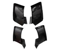 Spoiler anteriore moto Winglets Wings Spoiler Fxed Motorcycle Body Winglet Wing Kit Per DUCATI Per Streetfighter V4 V4S V2 2021 2022 2023 Spoiler Anteriori Naked Downforce(Look in carbonio)