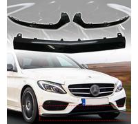 Spoiler Anteriore Nero labbro Per Mercedes Benz W205 S205 A205 C205 2015-2018