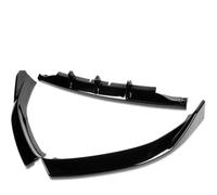 Spoiler anteriore Per A5 Per B8 Per Quattro 2008-2011 (Non Per S-Per Modello Per LINE) Paraurti Anteriore Splitter Labbro Diffusore Body Kit Spoiler Paraurti Anteriore(Gloss Black)