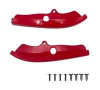 Spoiler Anteriore Per Auto Paraurti Anteriore Labbro Pala Striscia Protezione Body Kit Diffusore Spoiler Splitter Guard Per Dodge Per Challenger R/T Per Scat Per Pack 2015-2020(Rosso)