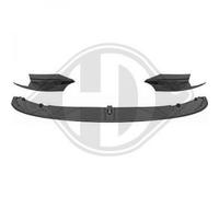 LAMA SPOILER ANTERIORE INFERIORE TUNING PER BMW F32/F33 2013-2021 NERO LUCIDO
