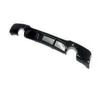 Spoiler Anteriore Per BMW Serie 3 325i 335i E90 E91 Sport 2005-2013 Diffusore Paraurti Posteriore Labbro Nero Lucido Stile Fibra Carbonio Splitter(Glossy Black)