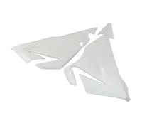 Spoiler Anteriore Per CBR500R 2019 2020 2021 2022 2023, Protezione Per Carenatura Inferiore Ribassata, Protezione Per Motore E Puntale Motore Ala Fissa(BIANCO)