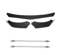 Spoiler anteriore Per Dodge Per Challenger Per SRT Per SXT Per RT Spoiler Splitter Per Labbro Del Paraurti Anteriore + Aste Puntone Spoiler Paraurti Anteriore(Carbon black)