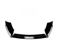 Spoiler Anteriore Per Ford Per Focus MK3 ST 2012 2013 2014 Paraurti Anteriore Splitter Labbro Diffusore Body Kit Spoiler Protezione Nero Lucido(Glossy Black)
