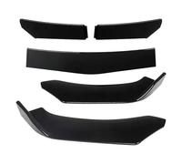 Spoiler Anteriore Per Ford Per Mondeo MK5 MK6 2014-2026 Splitter Paraurti Anteriore Auto Esterno Sport Body Kit 5 Pezzi Spoiler Sezionale Labbro Paraurti Anteriore Lip Splitter(Nero lucido)