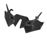 Spoiler anteriore per moto Z650 - Riduzione aerodinamica della resistenza e stabilità aumenta la plastica ABS e facile da installare, kit carenatura moto con staffe in acciaio