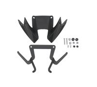 Spoiler Anteriore Per Motocicletta, Con Alette Aerodinamiche Per Carenatura Nuda, Con Carico Aerodinamico, Per CB500, Per Hornet CB 500 2024-2025 spoiler alare(Matte Black)