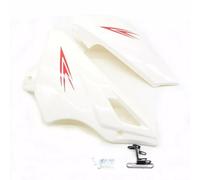 Spoiler Anteriore Per MSX125 Per Grom 2013 2014 2015 Protezione Motore Carenatura Puntale Accessori Per Moto Ricambi Ala Fissa(BIANCO)