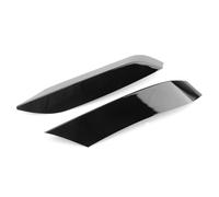 Spoiler anteriore per presa d'aria laterale Per BMW F80 Per M3 F82 F83 Per M4 2014-2020 copertura spoiler superiore frontale canard Kit spoiler anteriore(Nero lucido)