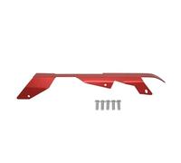 Spoiler Anteriore Per XADV750 2017-2022 Protezione Catena Trasmissione Posteriore Pannello Copertura Antifango Protezione Carenatura Ala Fissa(Rosso)