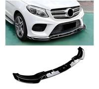 Spoiler anteriore sportivo for paraurti anteriore, splitter for labbro, diffusore, compatibile con Benz GLE W166 C292 Coupé GLE400 450 500 43 AMG 2015 2016 2017 2018 (nero lucido).(Gloss Black)