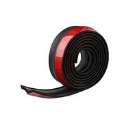 Spoiler anteriore universale per auto, 2,5 m, 2,5 m, striscia adesiva per labbro anteriore, 60 mm, per auto, camion, SUV (2,5 m)