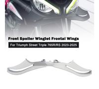 Spoiler anteriore Winglet Frontali per Street Triple 765R/RS 2023-2025 White Y1