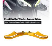 Spoiler anteriore Winglet Frontali per Street Triple 765R/RS 2023-2025 Yellow H7