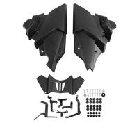 Spoiler Anteriori Piastra Paramotore Inferiore Protezione Motore Telaio Puntale Per MT09 Per MT-09 Per MT 09 SP Per TRACER 9 GT 2021-2025(Fiber pattern Black)