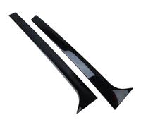 Spoiler Auto Bagagliaio Compatibile con Skoda per Octavia per Estate 2014 2015 2016 2017 2018 2019 Spoiler Laterale per Finestrino Posteriore Nero Lucido per Coppia Alettone Canard Splitter