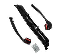 Spoiler Auto Paraurti 3 Pezzi Gloss Black Front Splitter Lip Per Benz W205 C205 S205 C180 C200 C43 Per AMG 15-18 Spoiler Diffusore Labbro Anteriore