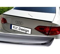 Spoiler Auto Per AUDI A4 B8 Fly Design, Lippa Diffusore, Brillant Schwarz LY9B