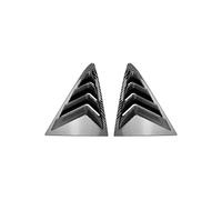 Spoiler Auto Per Ford Per Fiesta MK8 2018 2019 2020 2021+ Copertura Per Persiana Per Finestrino Posteriore, Bocchetta Laterale, Accessori Per Auto Spoiler Posteriore(Aspetto in fibra di carbonio)