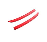 Spoiler Auto per Mini per Cooper F56 F55 2014+ S/JCW Spoiler Fibra Carbonio Rossa Colore Nero Auto Ricambi Styling Spoiler Posteriore Estensione Labbro Alette Spoiler Posteriore(Red)
