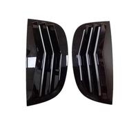 Spoiler Auto Per Peugeot 208 2018-2024 Copertura Per Finestrino Posteriore Auto Aletta Laterale Adesivo Presa D'aria(Glossy Black)