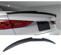 Spoiler Auto Posteriore per Alfa Romeo 159 Sedan 939 2006 2007 2008 2009 2010 2011 2012, Ala di Coda Spoiler Posteriore Sul Tetto Boot Lip Wing Spoiler Accessori Auto, Carbon Fiber Color