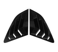 Spoiler Bagagliaio Per A3 8V Hatchback 2014 2015 2016 2017 2018 2019 2 Pezzi Finestra Laterale Posteriore Cieca Otturatore Feritoia Copertura Trim(Nero)