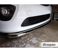 Spoiler Bar Per Vauxhall Opel Vivaro 2014-2019 Acciaio Inox SUS 304 60mm