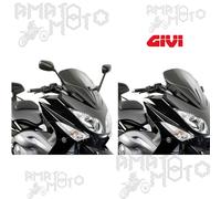 D442B - Givi Parabrezza basso sportivo nero 59x45 cm Yamaha T-MAX 500 (08 > 11)