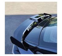 Spoiler coda Spoiler universale in carbonio, superficie in materiale ABS, tipo generico, spoiler posteriore per auto, per Benz Alettone Auto(Black)