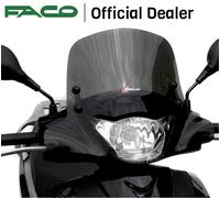 SPOILER CUPOLINO BASSO FACO FUME SCURO HONDA SH 125 150 IE 2009 2010 2011 2012