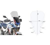 SPOILER CUPOLINO HONDA CRF1100L AFRICA TWIN 2020-2022 GIVI D1178ST CRF 1100 L