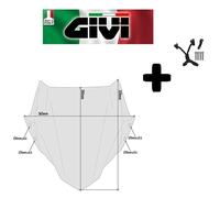 SPOILER Cupolino specifico fumé 28 x 36,5 cm KAWASAKI Z 900 2020 GIVI