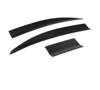 Spoiler da tetto Spoiler Posteriore Per Berlina In ABS Per Auto Estensione Universale Lunghezza Regolabile 3 Pezzi Spoiler Posteriore Labbro Di Bagagliaio(Black)